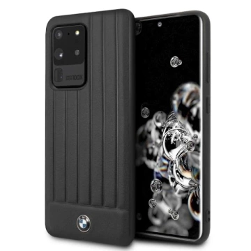 Etui Hardcase BMW BMHCS69POCBK für Samsung Galaxy S20 Ultra Signature