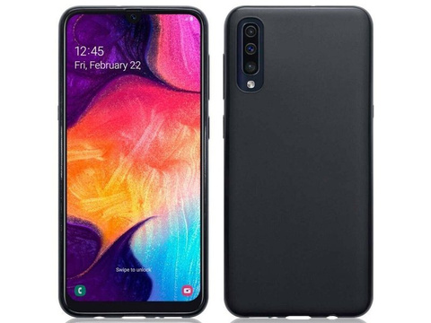 Alogy Slim Silikonhülle für Samsung Galaxy A30S/A50/A50S Schwarz