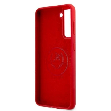 Etui na telefon US Polo Silicone On Tone do Samsung Galaxy S21 czerwony/red