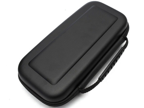 Alogy Tough Pouch Nintendo Switch-Hülle aus schwarzem Glas