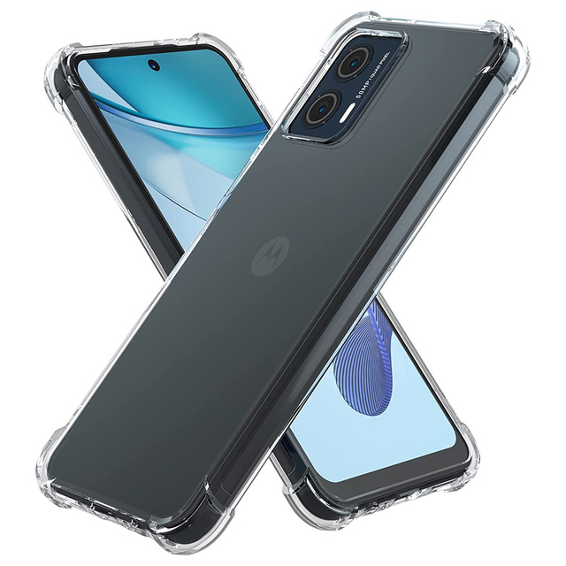 Etui Ochronne Flexair Pro obudowa na telefon do Motorola Moto G53 5G Clear case przezroczyste