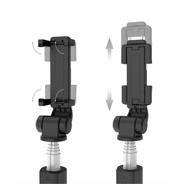 Kijek Uchwyt Selfie Stick Tripod Bluetooth bezprzewodowy L01S Wireless Black