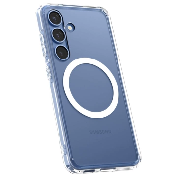 Samsung Galaxy S25 Spigen Ultra Hybrid Mag MagFit Hülle Transparent
