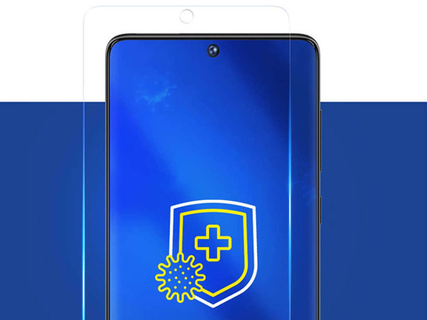 Folia antywirusowa na cały ekran Silver Protection 3mk 7H do Galaxy S21 Ultra