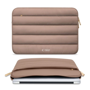 Etui Tech-Protect Fluffy Laptop 15–16" Walnut Pokrowiec