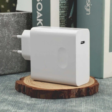 Wandladegerät 65 W iPhone auf Typ-C-Kabel Somostel Power Deliver Q15 PD Weiß