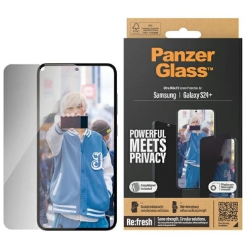 Szkło hartowane 5D do Samsung Galaxy S24+ SAFE by PanzerGlass Privacy