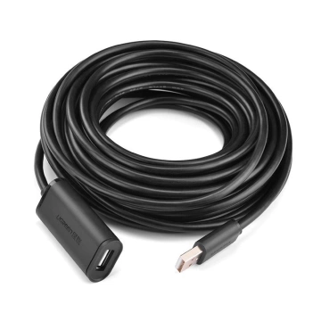 Kabel UGREEN aktywny przedłużacz USB 2.0 480 Mbps 5 m czarny (US121 10319)