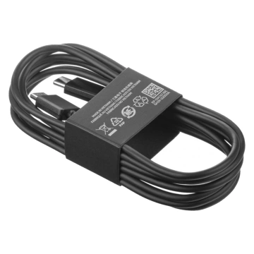 Oryginalny kabel Samsung USB-C do USB-C EP-DW767 do ładowania 1.8m 3A 25W / 45W Czarny