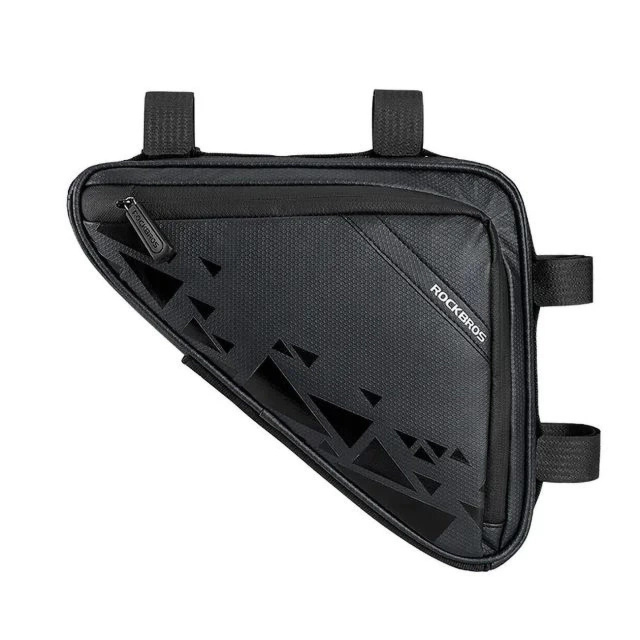 Torba Rowerowa Rockbros B39-2 Na Ramę 1,5L Wodoodporna Czarna