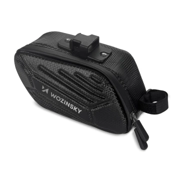 Wozinsky Fahrradsatteltasche wasserdicht 1,5 l schwarz (WBB27BK)