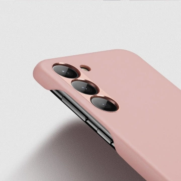 Dux Ducis Grit etui Samsung Galaxy S23+ elegancki pokrowiec ze sztucznej skóry MagSafe różowe