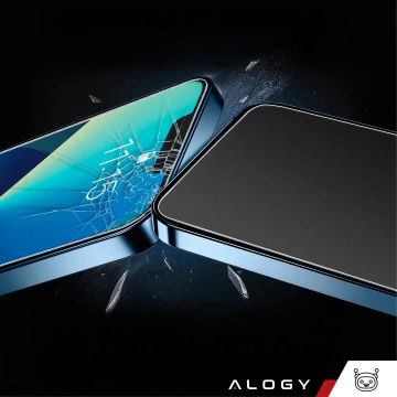 Szkło hartowane Prywatyzujące do Samsung Galaxy S25 ochronne szkiełko na ekran 9H Alogy Privacy EasyShield™️ z ramką montażową