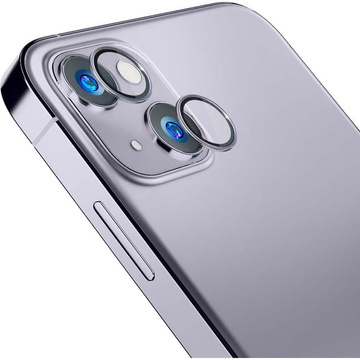 3mk Lens Protection Pro Handy-Objektivschutz für Apple iPhone 14 Violett