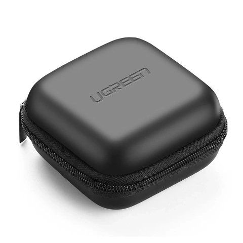 UGREEN Case Etui für Kopfhörer 8 cm x 8 cm schwarz (40816)