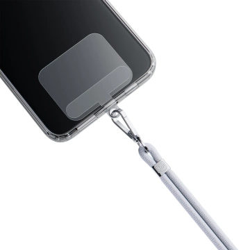 Universelles Smartphone-Lanyard 3mk EasyClip Grey (Silber)