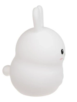 Lampka nocna LED silikonowa dla dzieci 9 kolorów Lampa Króliczek królik + pilot