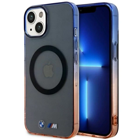 Etui BMW BMHMP14SHTGE für iPhone 14 6.1" Hardcase Gradient Bumper MagSafe