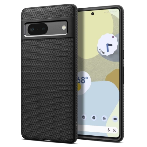 Etui na telefon Spigen Liquid Air do Google Pixel 7 Matte Black