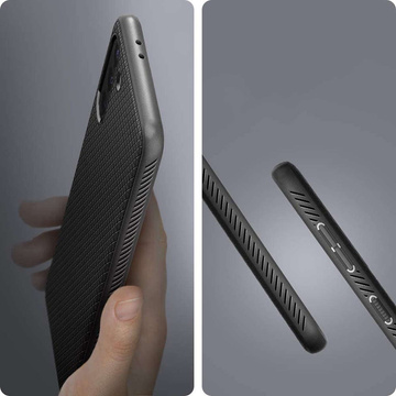 Etui Spigen Liquid Air do Samsung Galaxy S21 Matte Black