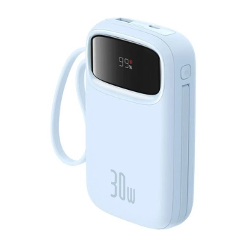 Baseus QPow 2 Powerbank 10000 mAh 30 W 2xUSB-C Blau