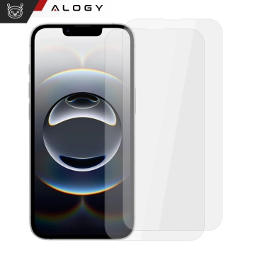 2x Szkło hartowane Alogy na ekran do Apple iPhone 13/ 13 Pro/ 14/ 16e