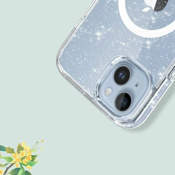 Etui ochronne FlexAir Hybrid MagSafe do Apple iPhone 13 / 14 Glitter
