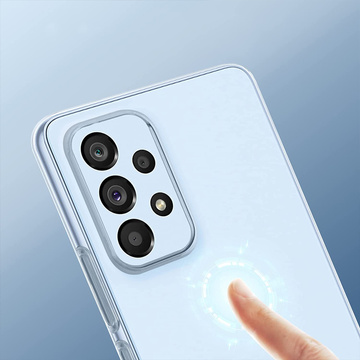 Silikon-Schutzhülle für Samsung Galaxy A53 5G 3mk Clear Case TPU