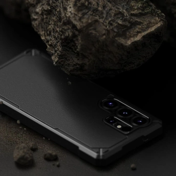 Etui für Samsung Galaxy S25 Ultra Schwarz Ringke Rugged Gear
