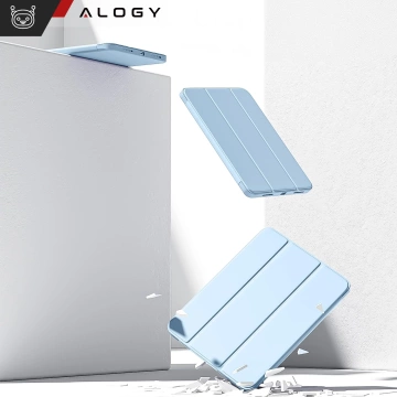 Hülle für Apple iPad 10. Generation. 10,9" 2022 Tablet-Hülle Alogy Smart Case Bleistifthalter Blau