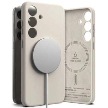 Etui für Samsung Galaxy S25 Stone Ringke Silikon Magnetic MagSafe