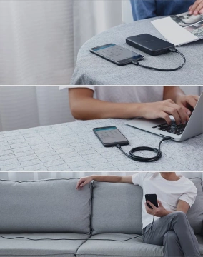 Ugreen Kabel USB - Micro USB 2A 2m schwarz (60138)