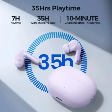 Słuchawki TWS Joyroom Funpods JR-FB3 Bluetooth 5.3 IP54 – Fioletowe