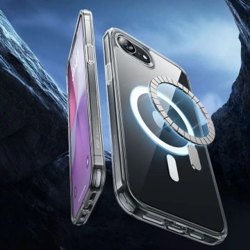 Etui do iPhone 16e ESR Classic Hybrid HaloLock MagSafe Clear