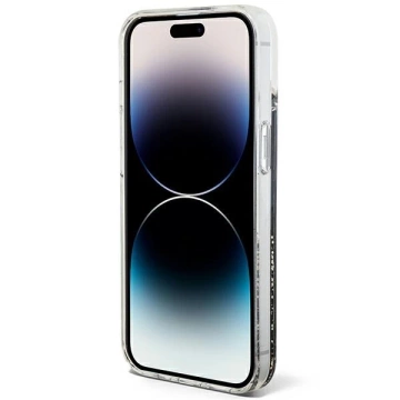 Etui Guess GUHCP14SLCSGSGK für iPhone 14 6,1" Hardcase Liquid Glitter Marble