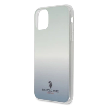 Etui na telefon US Polo Gradient Pattern Collection iPhone 11 Pro niebieski/blue