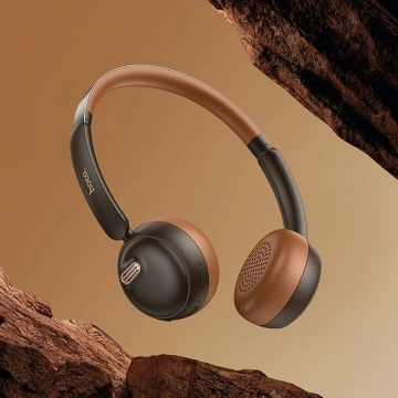 HOCO kabellose Bluetooth-Kopfhörer W62 braun