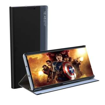 Etui New Sleep Case do Samsung Galaxy S23+ Plus pokrowiec z klapką podstawka różowe