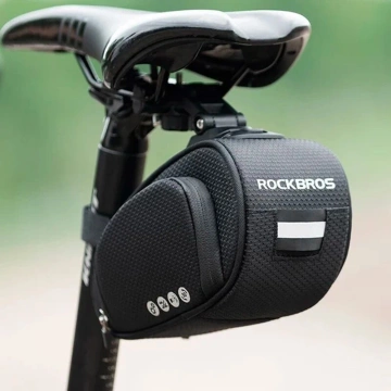 Torba Rockbros C40 Pod Siodełko Rowerowe Czarna Wodoodporna