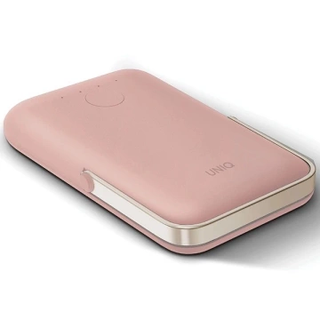 Powerbank UNIQ Hoveo Magnetyczny 5000mAh 20W PD USB-C Różowy