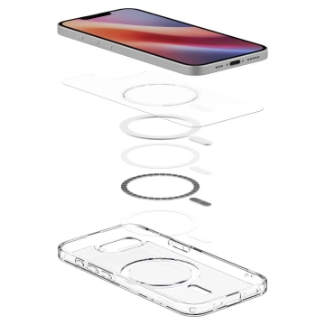 Etui Spigen Ultra Hybrid Mag MagSafe do iPhone 16E White
