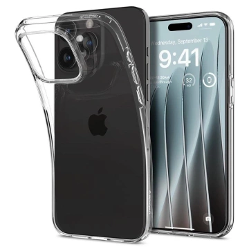 Spigen Crystal Flex Case für iPhone 15 Pro Max Clear – Schlanker Schutz