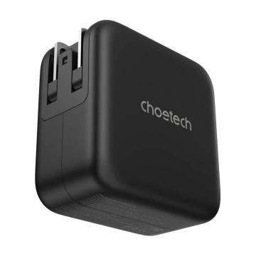 Ładowarka Sieciowa Choetech PD6055 GaN 70W USB-C USB-A z Przejściówkami