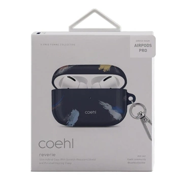 Schutzhülle für UNIQ Ohrhörer Coehl Reverie Case für Apple AirPods Pro blau/preussischblau