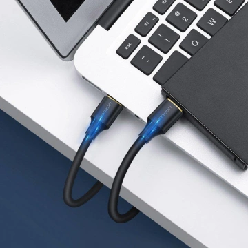 Kabel UGREEN  przewód USB - USB (męski - USB 3.2 Gen 1) 1 m czarny (US128 10370)