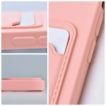 Futerał CARD CASE do IPHONE 14 PLUS różowy