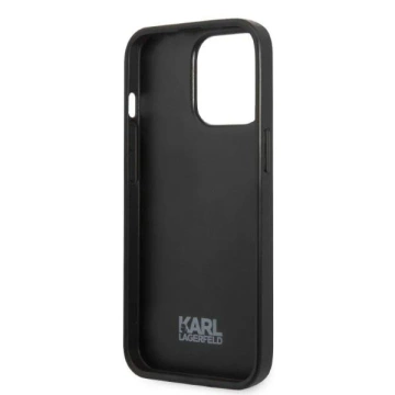Etui ochronne na telefon Karl Lagerfeld KLHCP13LPMNIKPI do Apple iPhone 13 Pro / 13 6,1" hardcase czerwony/red Monogram Ikonik Patch