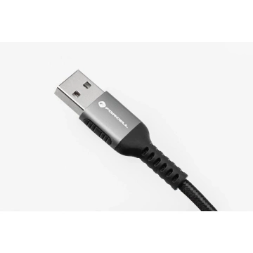 Kabel USB-A zu Lightning 12W 3m Nylon Forcell Aluminium iPhone iPad