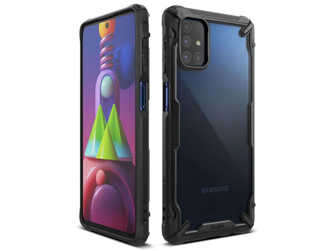 Etui ochronne na telefon Ringke Fusion X do Samsung Galaxy M51 Black