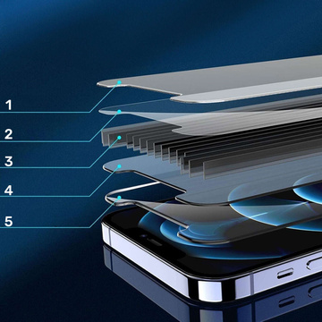 Sichtschutzglas für iPhone 13/13 Pro Anti-Spy Private Anti-Spy gehärteter, mattierter Displayschutz